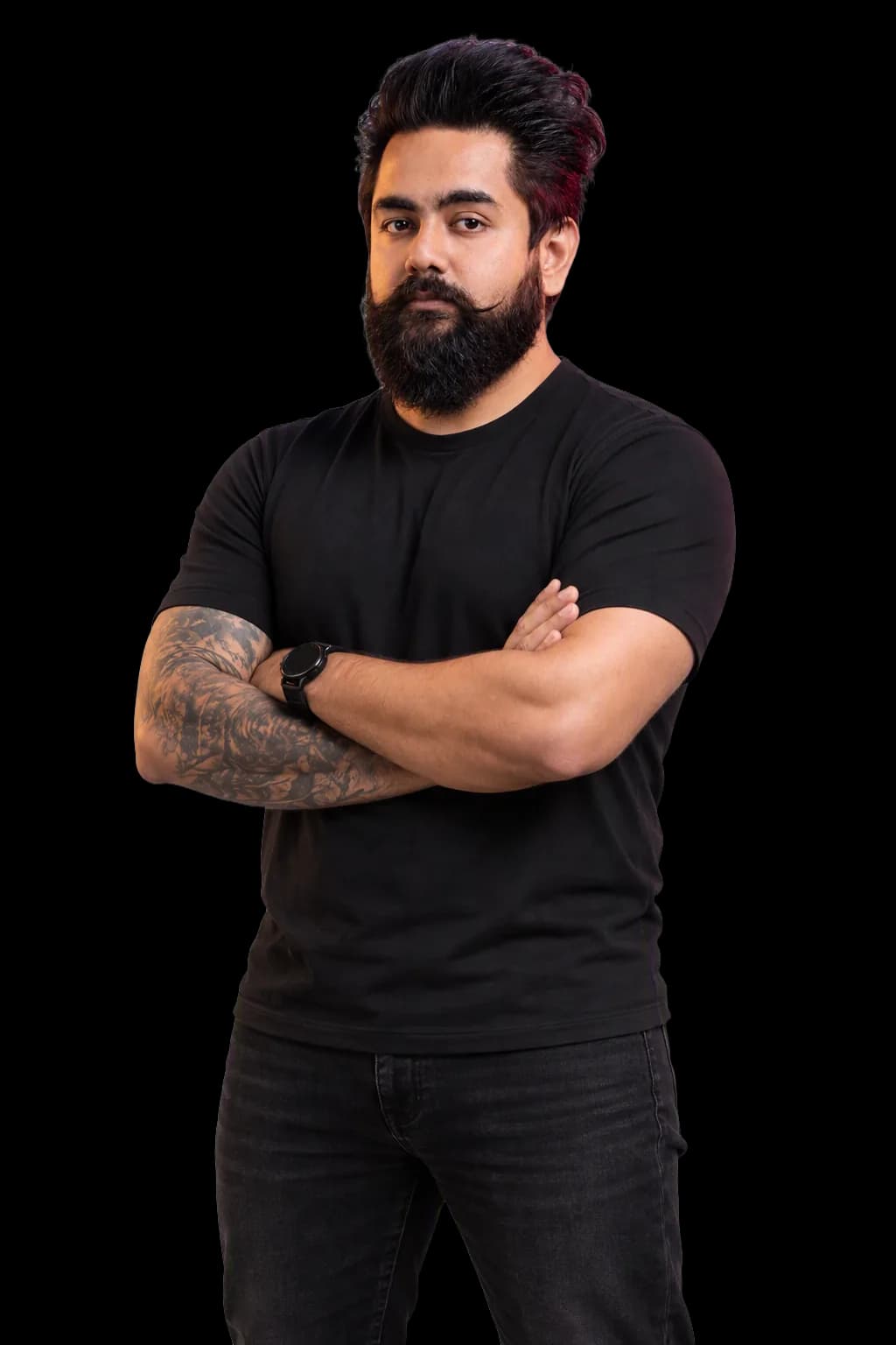 Vishal Nigam, co-founder and CEO of WTF, arms crossed